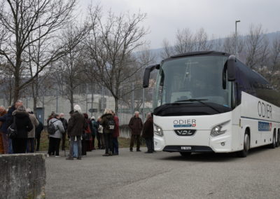 Arrivée au Latenium